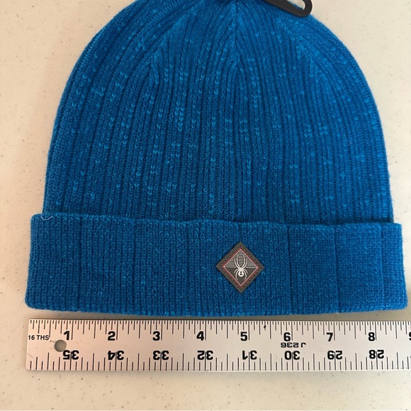 Spyder Spector Hat Beanie color old glory size OS Blue - Picture 5 of 7
